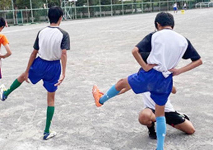 サッカーフィジカルトレーニングイメージ